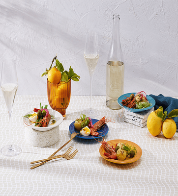 Prawn Ni&ccedil;oise-style Salad